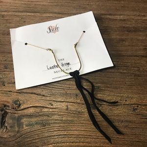 The Leather Fringe Necklace